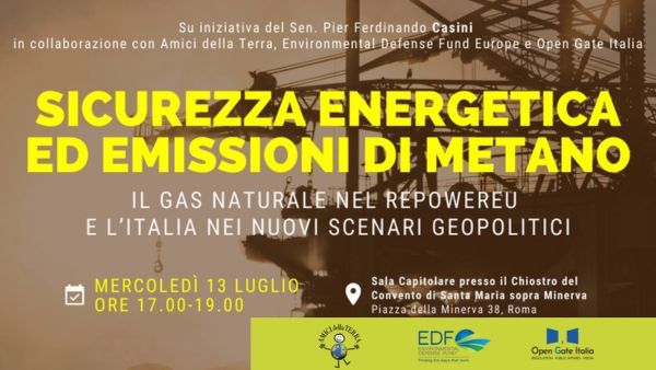 Sicurezza energetica ed emissioni di metano. Il gas naturale nel RePowerEU e l’Italia nei nuovi scenari geopolitici