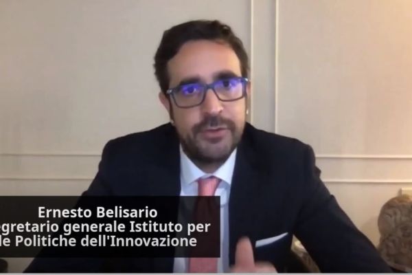 Ernesto Belisario, Segretario Generale dell’Istituto per le Politiche dell’Innovazione ad Open Innovation