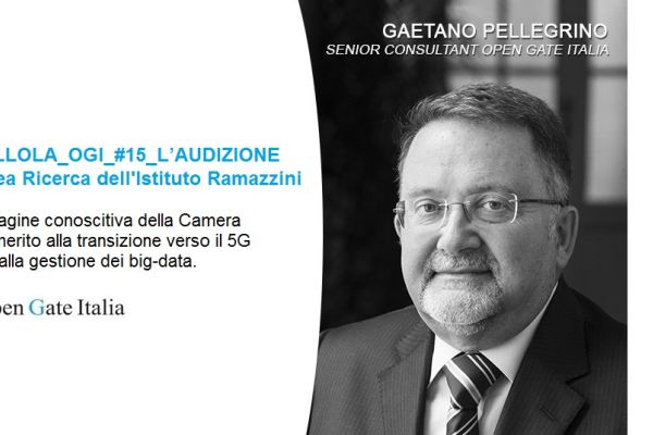 Indagine conoscitiva della Camera in merito alla transizione verso il 5G ed alla gestione dei big-data. PILLOLA_OGI_#15_L’AUDIZIONE dell’ISTITUTO RAMAZZINI
