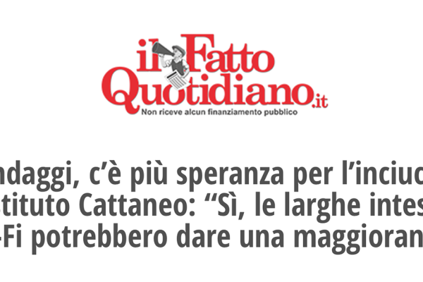 Sondaggi, c’è più speranza per l’inciucio. L’Istituto Cattaneo: “Sì, le larghe intese Pd-Fi potrebbero dare una maggioranza”