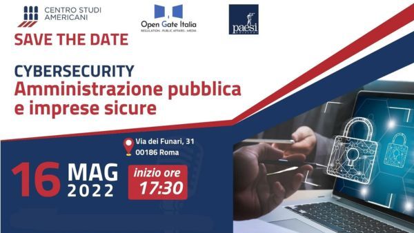 Cybersecurity. Amministrazione pubblica e imprese sicure